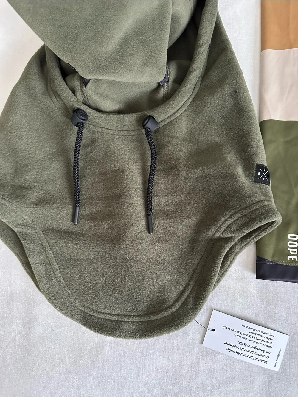 DOPE face mask and base layer